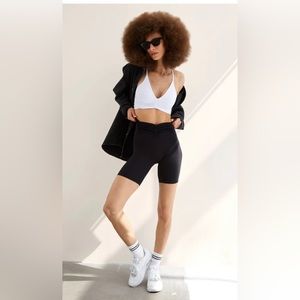 Body Language Scrunched biker short NWT- Sold out style! XXS